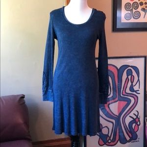 32 Nwot Host Pick New Blue Waffle Knit 